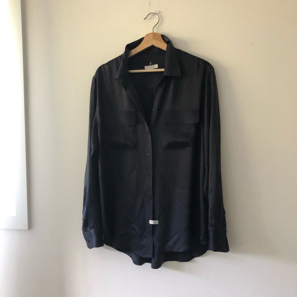 Equipment Silk Button Down